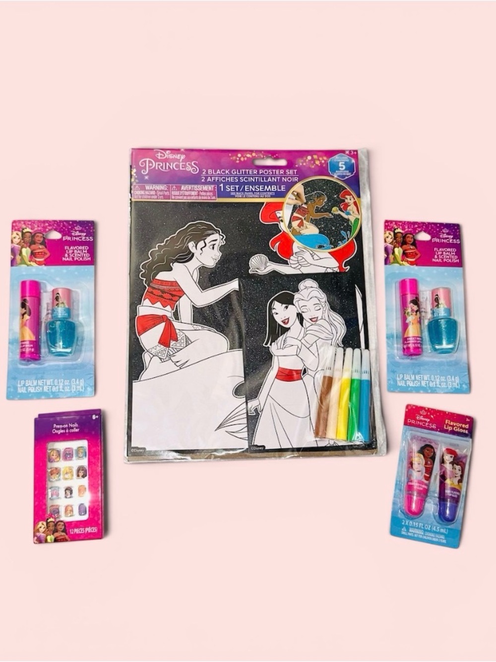 New 5pc Disney Princess  Bundle